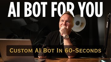 How to Build Your Own AI Chatbot in 60 Seconds (step-by-step)