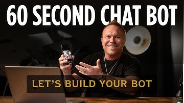 How to Build Your Own AI Chatbot in 60 Seconds (step-by-step)