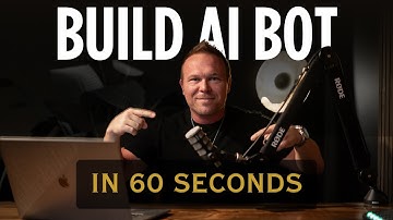 How to Build Your Own AI Chatbot in 60 Seconds (step-by-step)