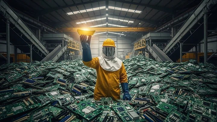 Inside the Electronic Waste Factory: Extracting Gold from 1 Million Motherboards