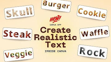 Hot New Canva App: Create Realistic Text in Just Minutes!