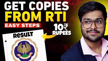 How to Get CA Exam copies through RTI | Nov 25 | Step by Step