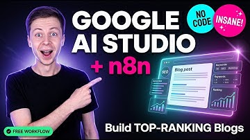 This Google AI Studio + n8n Workflow is INSANE! 🤯 (Free workflow)