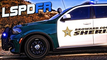 High-Risk Sheriff Patrol 🚨 | Broward County Durango in Action | GTA 5 LSPDFR Mods