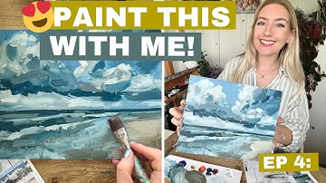 Van idee tot voltooid schilderij [volledig proces] Dag 4 Uitdaging