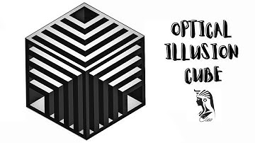 Impossible 3D Cube – The Art That Deceives Your Eyes #illusion #3Dart #geometricart