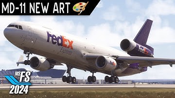 TFDi Design MD-11 NEW ART | Full Flight | MSFS 2024 | Beyond ATC