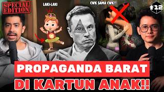 PROPAGANDA BARAT DI KARTUN ANAK!!