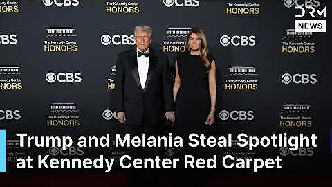 FULL ARRIVAL: Trump & Melania Steal Spotlight at 2025 Kennedy Center Honors Grand Red Carpet | AA1G