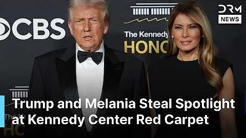 FULL ARRIVAL: Trump & Melania Steal Spotlight at 2025 Kennedy Center Honors Grand Red Carpet | AA1G