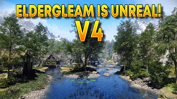 Skyrim Eldergleam V4 is UNREAL (Next Gen 4K Showcase & Performance Test)
