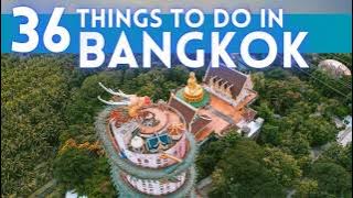Best Things To Do in Bangkok Thailand 2024 4K