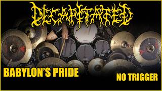 Death Metal Drumming without trigger - Decapitated