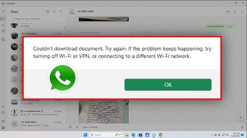 How to Fix WhatsApp Desktop Not Downloading Files or Documents | Windows 11/10