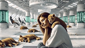 The Human Let a Cub Sleep on Her Shoulder—The Entire Pack Slept Around Her as Their New Center | HFY