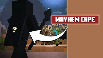 A Mayhem Cape Is Dropping for Minecraft Java & Bedrock