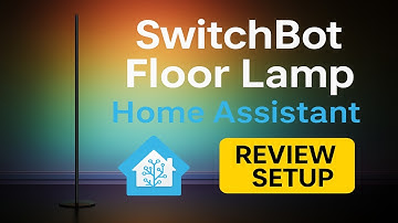 SwitchBot Floor  Lamp - Review + Setup + HomeAssistant