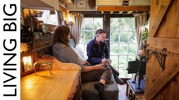 A Timeless Simple Life in a Stunning Tiny House Truck By The River