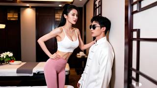 Blind guy massages hot CEO, she falls for him & pays $10M to spend a night together!