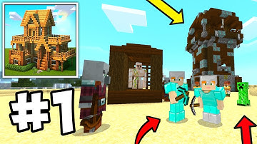 Pixel Craft City: How To Find Diamonds | New Multiplayer Survival Walkthrough Gameplay Part 1 