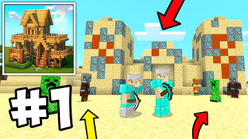Pixel Craft City: How To Find Diamonds | New Multiplayer Survival Walkthrough Gameplay Part 1 