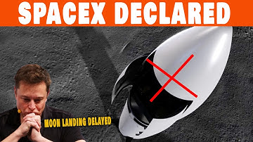 SpaceX verklaart: "Geen maanlandingen tot..." en dat is een groot probleem voor NASA!