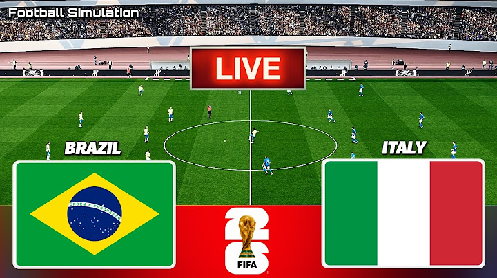 BRAZIL vs ITALY - FIFA World Cup 2026 FINAL || Live Football Match | PES 21 Simulation