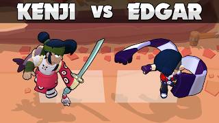 KENJI vs EDGAR ⭐ Nuevo Brawler