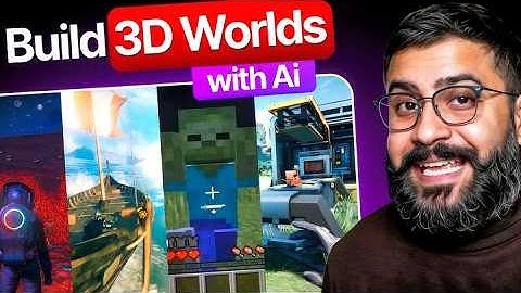 This Changes Games Forever: AI That Builds and Plays in 3D Worlds