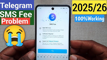 How to fix telegram SMS Fee problem 2025/26 100% functional #new #method #2025