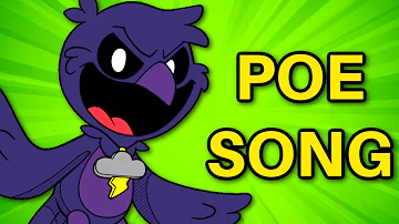 Poe Song Animated Music Video (Nightmare Critters Poppy Playtime Chapter 4)