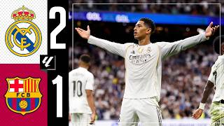 HIGHLIGHTS | Real Madrid 2-1 Barcelona | LaLiga