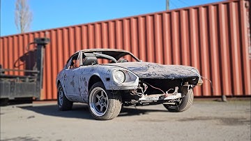 Building the Ultimate One-of-One Datsun 260z : Gullwing doors, Liberty Walk Widebody & Mercedes V8.