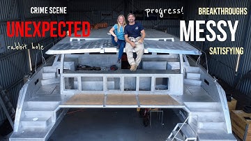 Building a Boat Is NOT What You Think (Aluminum Catamaran Build Pt. 46)