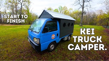 The Smallest Camper I’ve Ever Built… on a Kei Truck