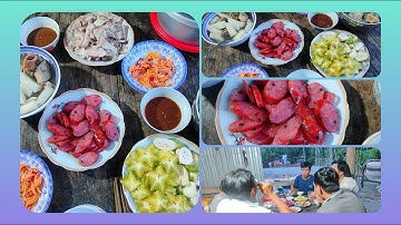 Một ngày cuối tuần và bữa cơm cùng các anh em thợ. Đất Chín Rồng Tv.