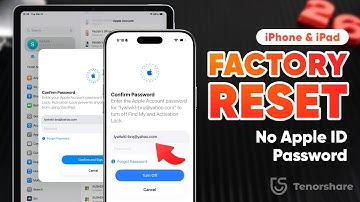 How to Factory Reset iPhone & iPad without Apple ID Password 2026