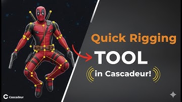 Cascadeur 2025.3: NEW Inbetweening, Quadruped AutoPosing & Quick Rig! Best Animation Tool 2026