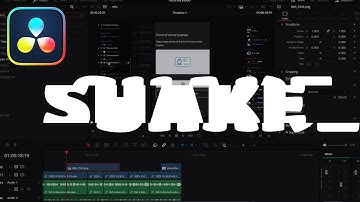How To Add Camera Shake To Video in Davinci Resolve