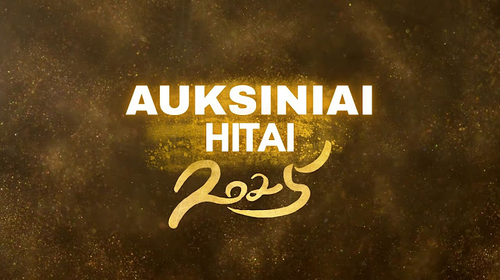 AUKSINIAI HITAI 2025 | LIETUVIŠKŲ DAINŲ RINKINYS