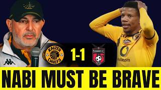 Kaizer Chiefs 1-1 T.S Galaxy | Chiefs Needs 3 Signings