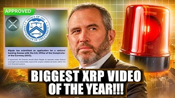 THIS IS THE BIGGEST XRP VIDEO OF THE YEAR!!! (RIPPLE BANKING LICENSE!!)