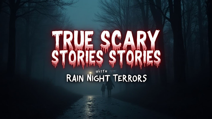 TOP 7 scary true horror stories UNDER THE RAIN that you will regret listening to alone Vol.29