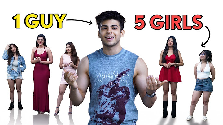 Date Or Wait? 1 Guy Blind Dating 5 Girls | FilterCopy Candid