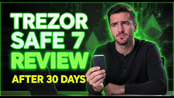 Trezor Safe 7 Review After 30 DAYS of Use – Disappointing? (My HONEST Opinion)