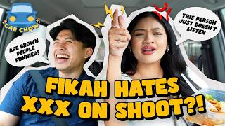 Fikah HATES working with XXX?! (Feat. stress eating comfort food) | Car Chow | EP 5