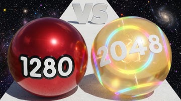 BALL MASTER /vs ROLLING BALL ⭐ ASMR Gameplay Android iOS • Ball Run 2048 Merge Math Games