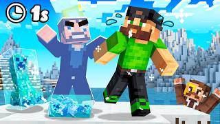 FROZEN POWERS Hide and Seek in Minecraft