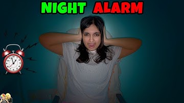 NIGHT ALARM | Raat ke 12 baje kaun hai | Aayu and Pihu Show