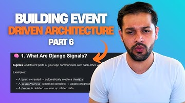 Django Volledige Cursus voor Beginners Deel 6: Een Event Driven Architectuur Bouwen